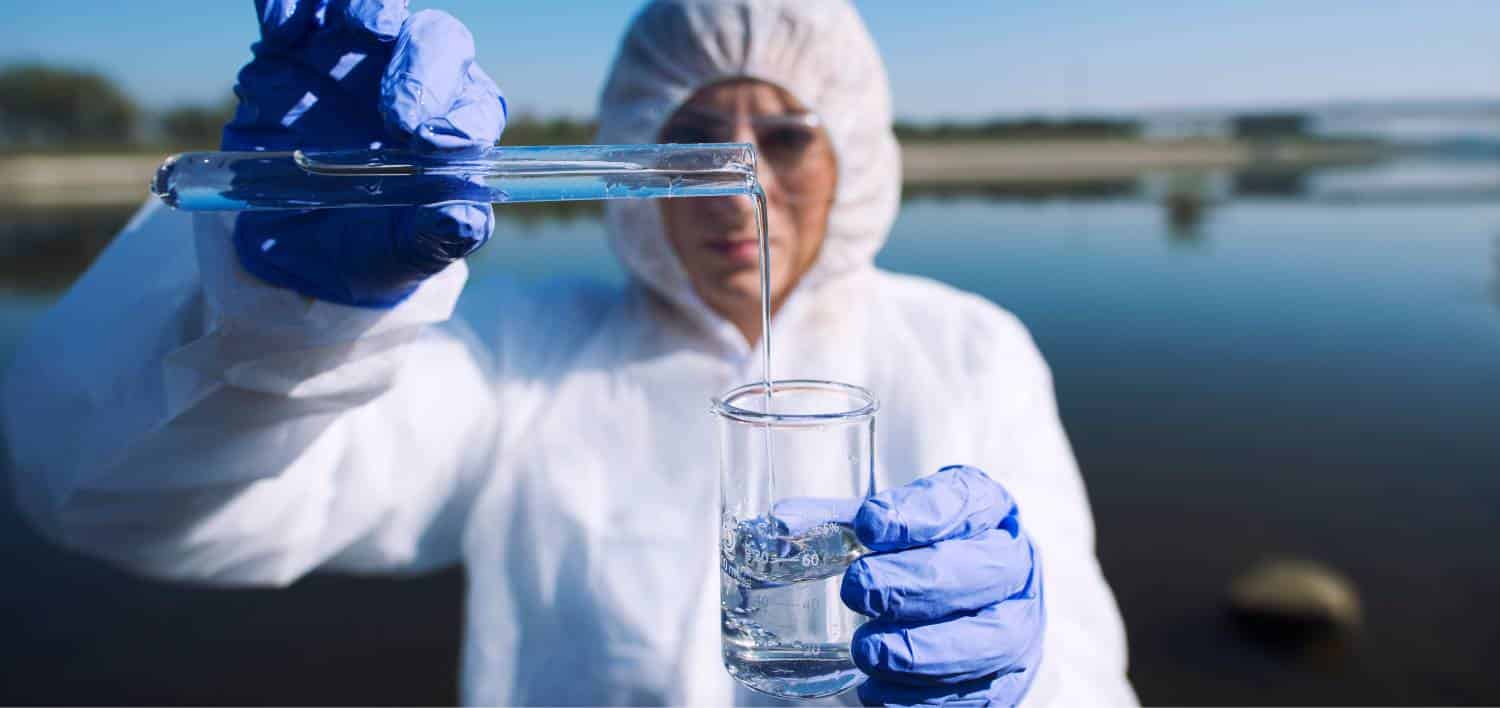 análisis clarificación aguas residuales